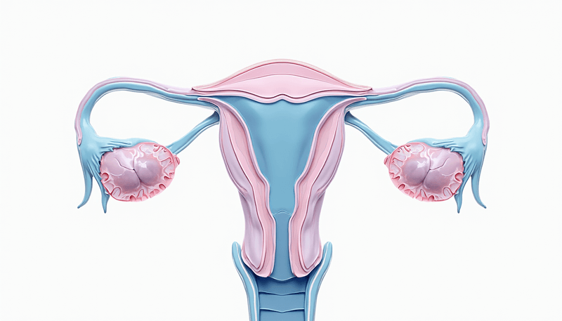 Diagram explaining AMH and ovarian reserve concept