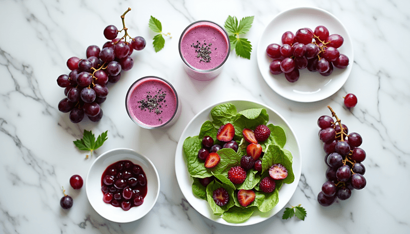 Different ways to prepare and eat grapes