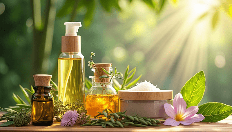 Natural alternative products to paraben containing items