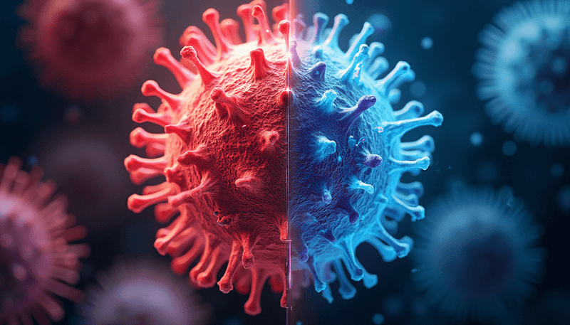 Illustration of estrogen's anti-inflammatory effects