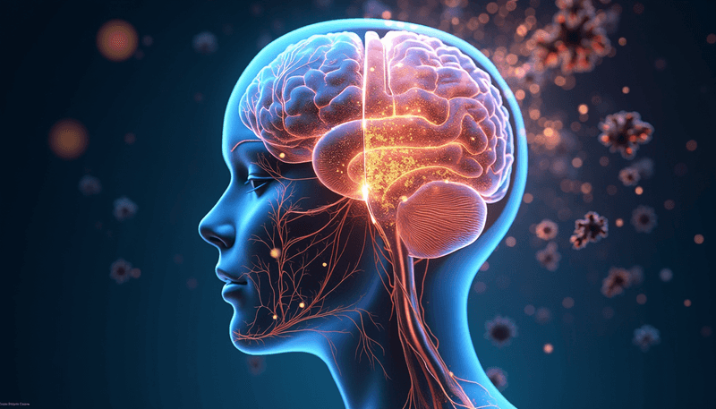 Illustration of brain protection mechanisms changing with age