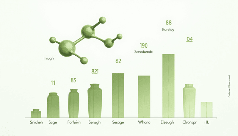 Chemical composition comparison of different supplements