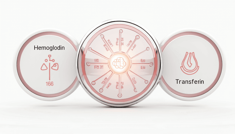 Three key iron markers and their roles in body