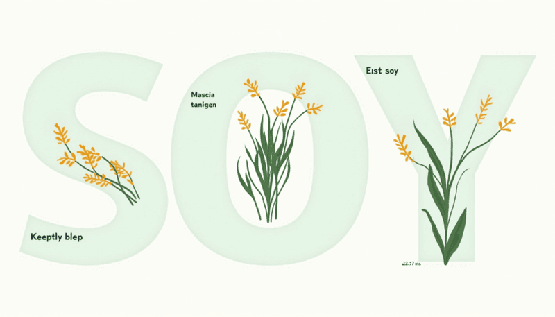 Infographic showing soy protein benefits