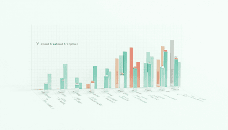 Graph showing positive outcomes of hormone therapy treatment