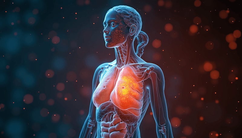 Visual representation of inflammation markers