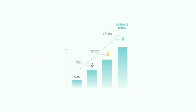 Graph showing reduction in menopausal symptoms